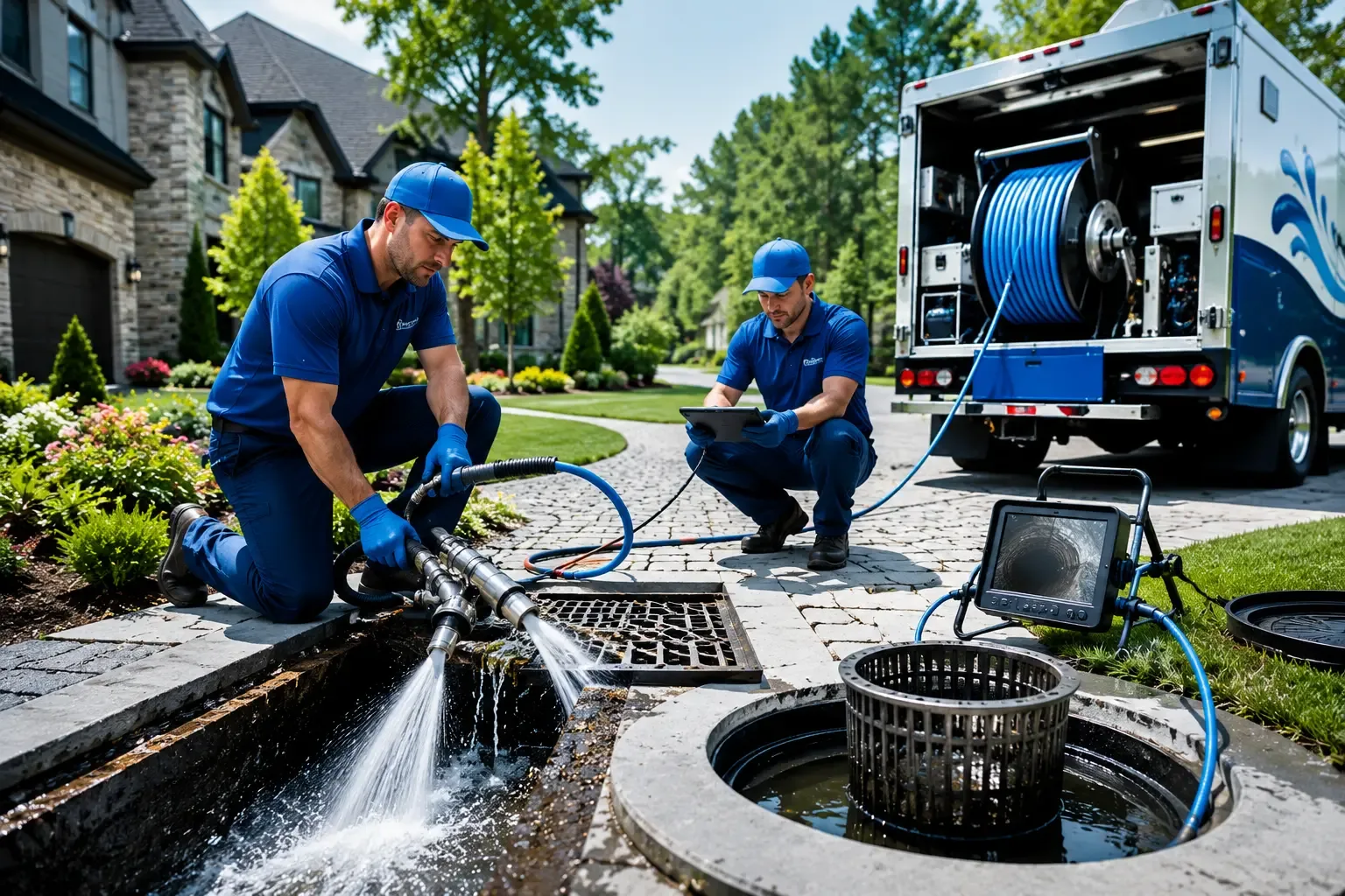 Local outdoor drain cleaning professionals in Van Voorhis, PA