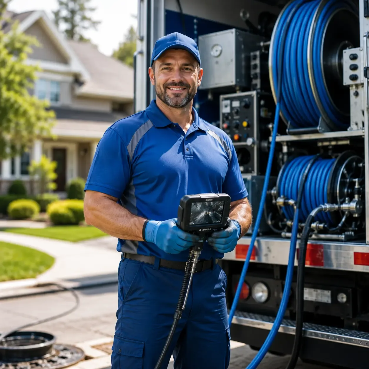 Local outdoor drain cleaning specialists in Van Voorhis, PA